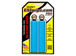 ESI Grips MTB Chunky 32mm Aqua