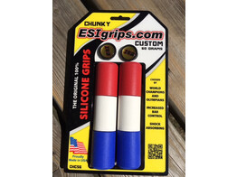 ESI Grips Chunky Nederland 32mm Red/White/Blue