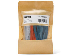 UDOG COLORED LACES HOT  Octaine  Brick  Grey 