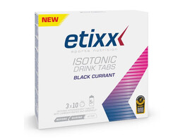 ETIXX ISOTONIC DRINK TABS BLACKCURRANT 3x10 EFF. T.