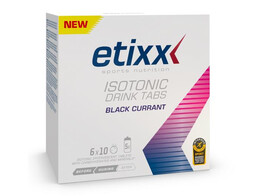 ETIXX ISOTONIC DRINK TABS BLACKCURRANT 6x10 EFF. T.