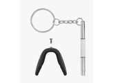SCICON AEROWATT NOSE PIECE  FLEXI FIT   Black Gloss