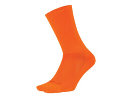 DEFEET AIREATOR 6  D-LOGO  DOUBLE CUFF  NEON ORANGE S 36-39