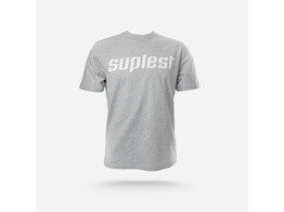 suplest T-Shirt - Logo - heather grey -M