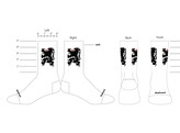 DEFEET AIREATOR 5  LION OF FLANDERS WHITE XL 46-48