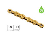 KMC X12 Ti-N Gold x 126L/Box Waxed